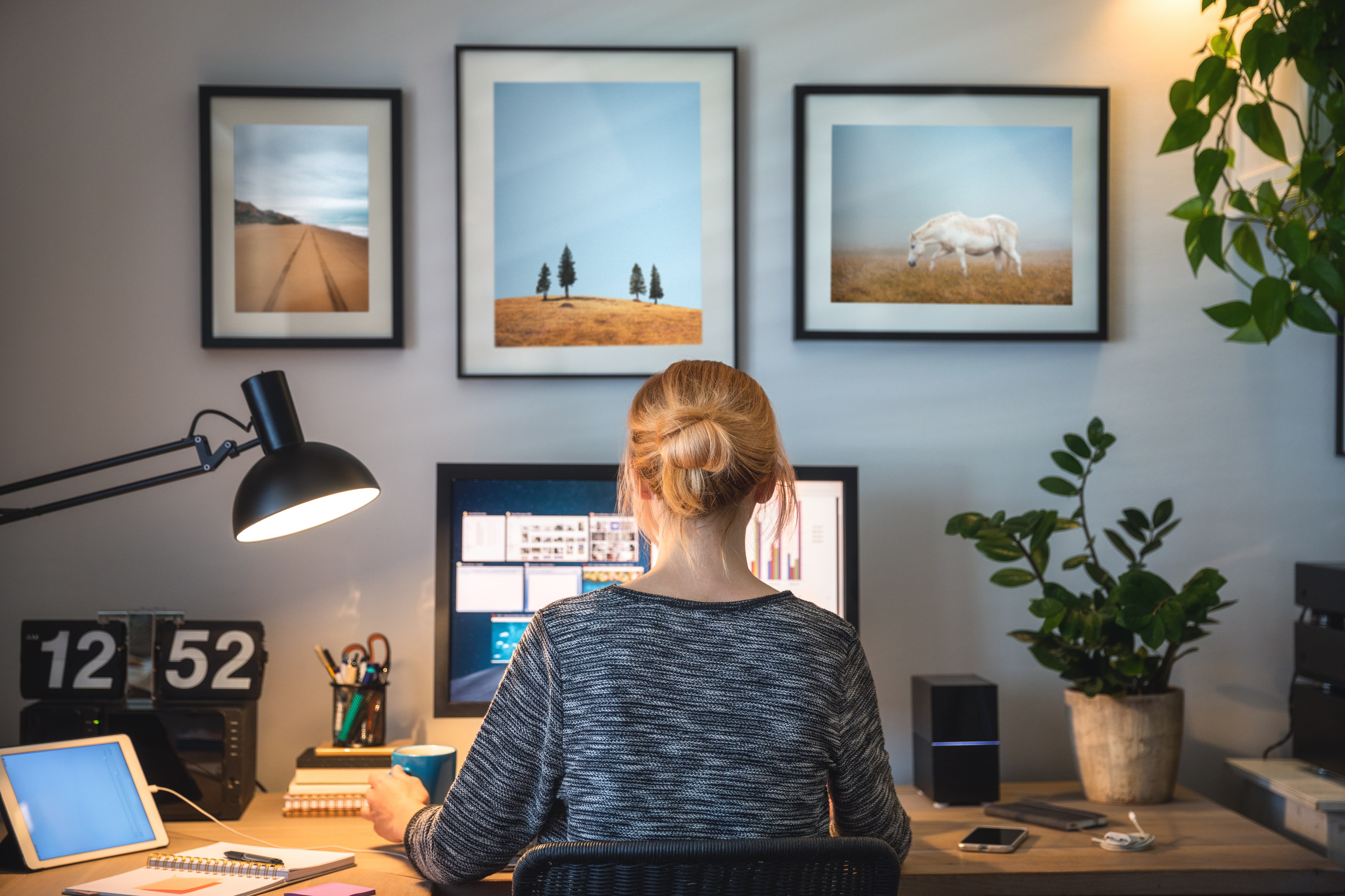 Many were forced to stay at home during the pandemic, but flats are often shared and small so do not make appealing workplaces